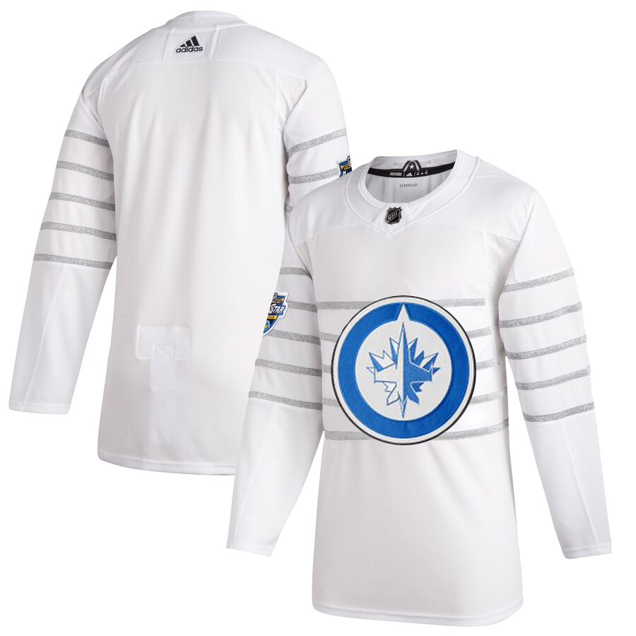 Men Winnipeg Jets Adidas White 2020 NHL All Star Game Authentic Jersey